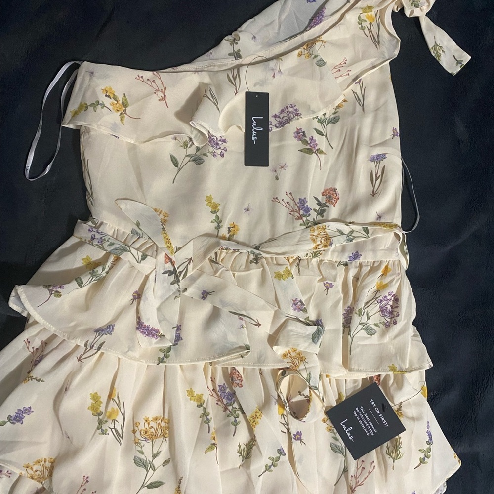 NWT Lulus perfectly posy mini dress - Picture 4 of 5